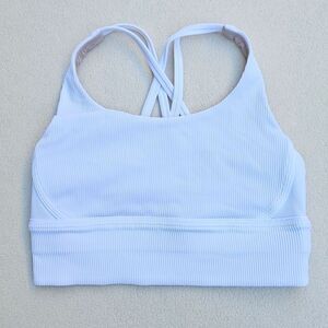 Lululemon Energy Vapor Longline Ribbed Sports Bra